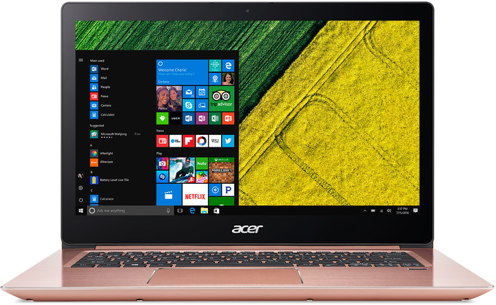 Acer Swift 3 celokovový (SF314-52-37WQ), růžová_1890616296