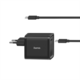 Hama síťová nabíječka, USB-C, PD, 5-20V, 45W + kabel USB-C, 2m, černá_1131590099
