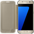 Samsung EF-ZG930CF Flip Clear View Galaxy S7, Gold_1709343719