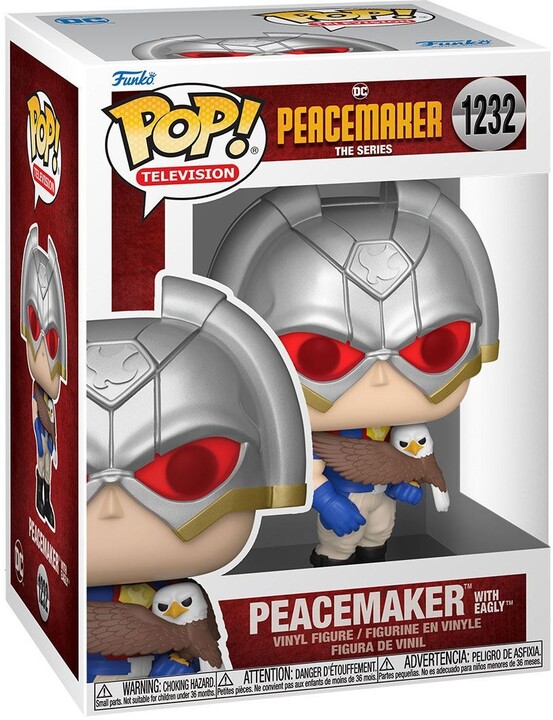 Figurka Funko POP! DC Comics: Peacemaker - Peacemaker with Eagly_1466680947