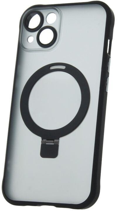 C.P.A. silikonové TPU pouzdro Mag Ring pro iPhone 14, černá_2141815602