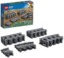 LEGO® City 60205 Koleje 20 kusů kolejí Poukaz 200 Kč na nákup na Mall.cz
