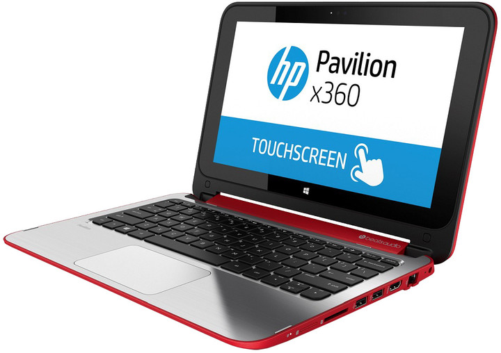HP Pavilion x360 11-n003ec-n003ec, červená_206293248