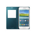 Samsung flipové pouzdro s oknem EF-CG800B pro Galaxy S5 mini, zelená_1516837083