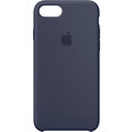 Apple Silikonový kryt na iPhone 7/8 – půlnočně modrý