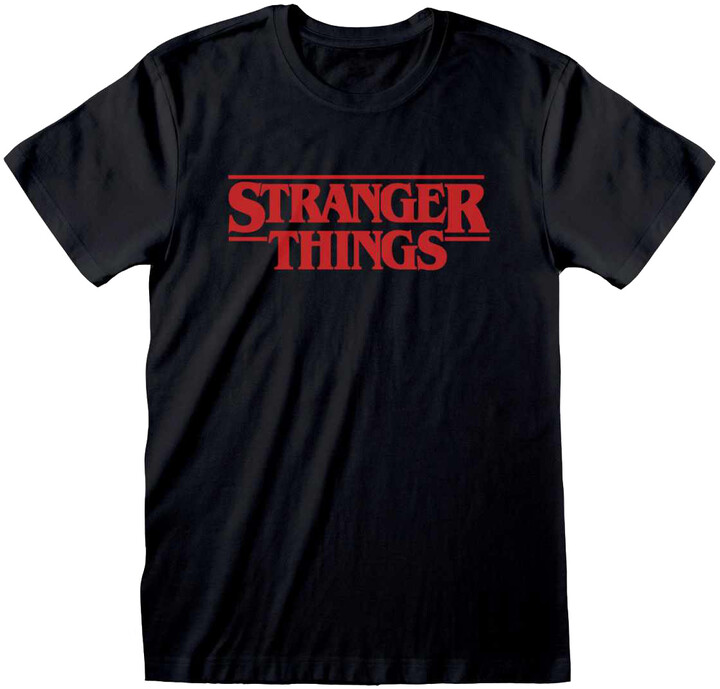 Tričko Stranger Things - Logo (S)_1887909025