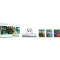 Konzole XBOX ONE S, 1TB, bílá + Minecraft + Explorer&#39;s Pack + Minecraft: Story Mode (v ceně 7490 Kč)_945237673