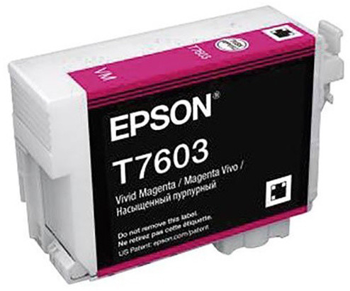 Epson T7603, (25,9ml), vivid magenta