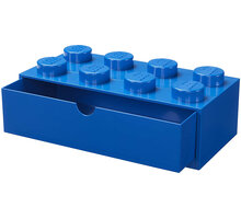 Stolní box LEGO, se zásuvkou, velký (8), modrá_619877603