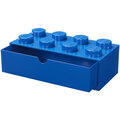 Stolní box LEGO, se zásuvkou, velký (8), modrá_619877603