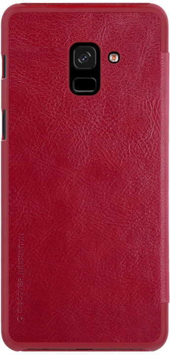 Nillkin Qin Book pouzdro pro Samsung A530 Galaxy A8 2018, Red_26680568