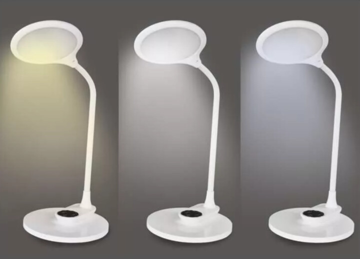 Emos LED stolní lampa RUBY, bílá_1446448098