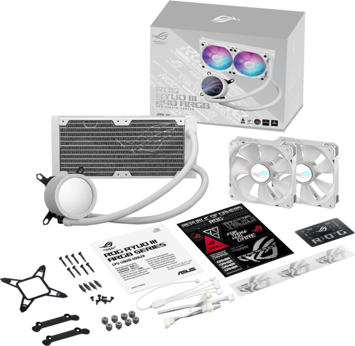 ASUS ROG RYUO III 240 ARGB WHITE EDITION_710931500