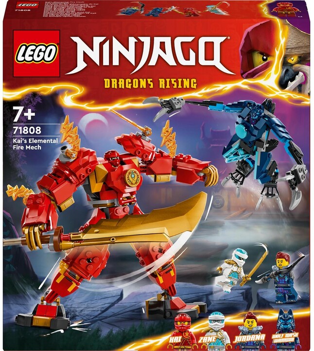 LEGO® NINJAGO® 71808 Kaiův živelný ohnivý robot_549508933