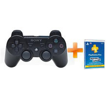 Sony PlayStation3 Dualshock Wireless Controller černá + PlayStation Plus Card 90 Day/CZE_1563770159