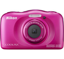 Nikon Coolpix W100, růžová + Backpack kit_561127128