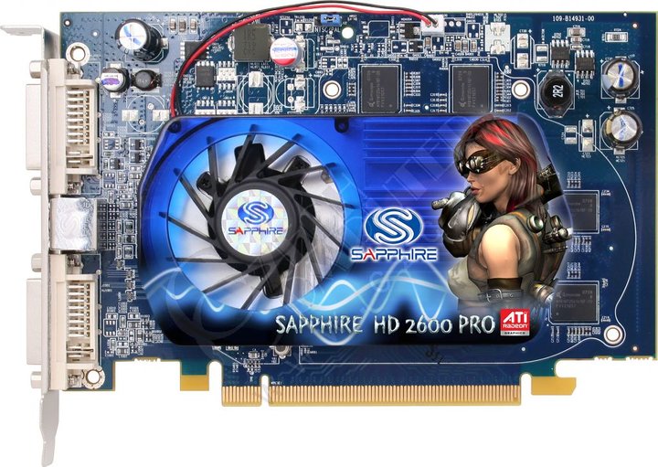 Sapphire HD 2600 Pro 256MB, PCI-E_871533106