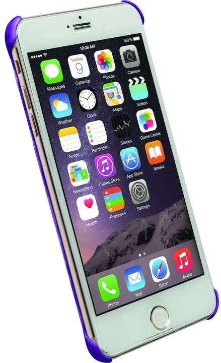 Krusell zadní kryt MALMÖ TextureCover pro Apple iPhone 6 Plus, fialová_1127291111