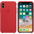 Apple silikonový kryt na iPhone X (PRODUCT)RED, červená