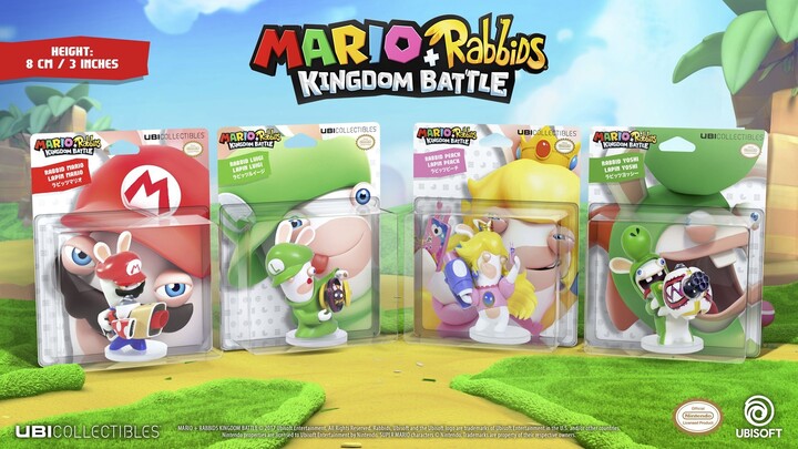 Figurka Mario + Rabbids Kingdom Battle - Rabbid Luigi (8cm)_667415833