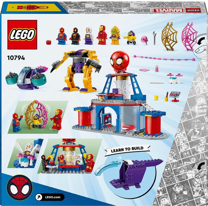 LEGO® Marvel 10794 Pavoučí základna Spideyho týmu_571486412