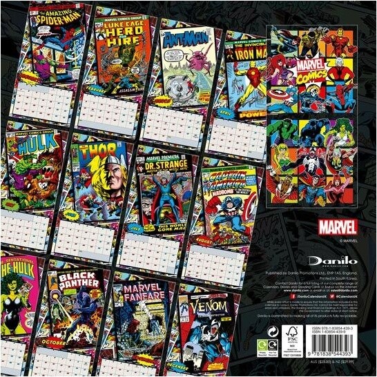 Kalendář 2021 - Marvel Comics: Classics_1628663433