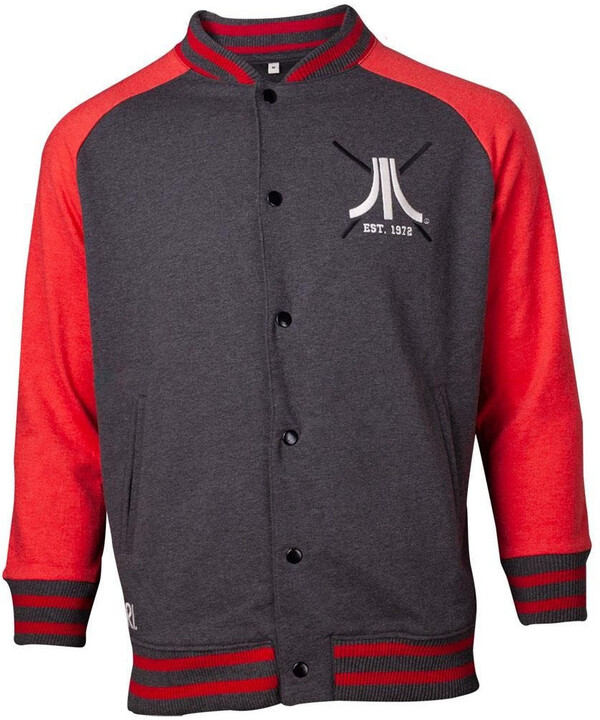 Mikina Atari - Varsity Sweat Jacket (L)