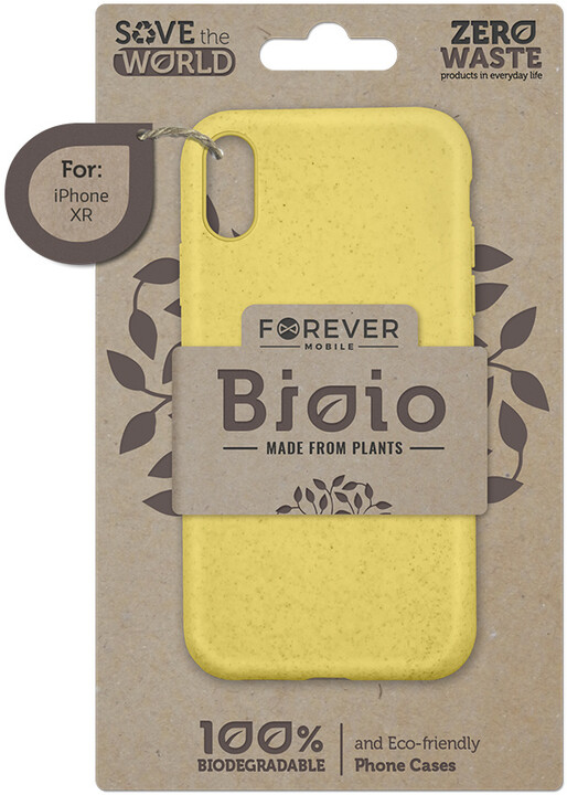 FOREVER zadní kryt Bioio pro iPhone 7/8/SE(2020/2022), žlutá_494633843