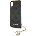 GUESS Charms Hard Case 4G pro iPhone Xr. šedé