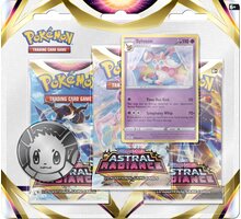 Karetní hra Pokémon TCG: Sword & Shield Astral Radiance - 3 Blister Booster Sylveon Poukaz 200 Kč na nákup na Mall.cz