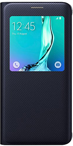 Samsung EF-CG928P S View pouzdro pro Galaxy S6 edge+ (SM-G928F), modrá/černá_11614957