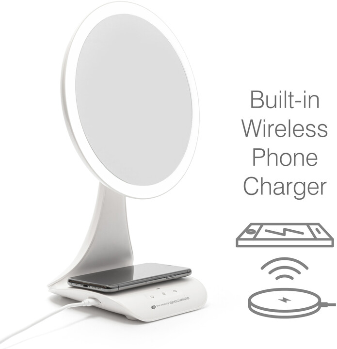 RIO WIRELESS CHARGING MIRROR WITH LED LIGHT X5 Magnification_2088935640