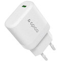 EPICO Resolve síťová nabíječka GaN, USB-C, 30W, bílá_1477107654