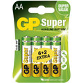 GP Super Value, alkalická, AA, 8ks (6+2)