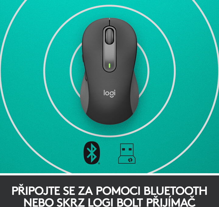 Logitech M650, šedá_1954119251