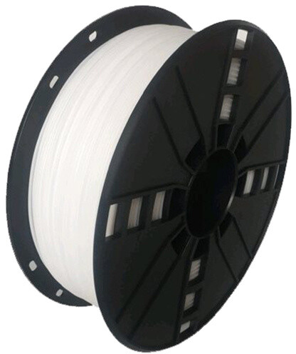 Gembird tisková struna (filament), nylon, 1,75mm, 1kg, bílá_1307229698