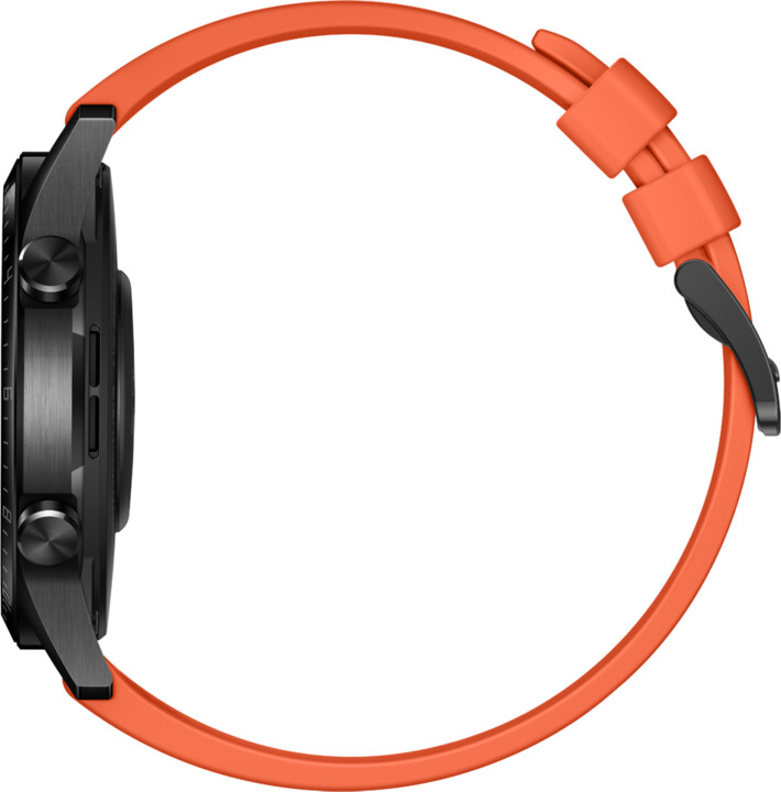 Huawei silikonový řemínek pro Watch GT/GT2 (46mm), 22mm, oranžová_1570484758