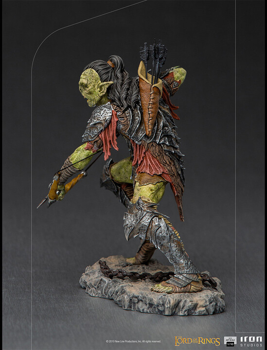 Figurka Iron Studios Lord of the Rings - Archer Orc BDS Art Scale, 1/10_1595878604