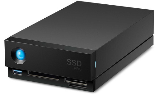 LaCie 1big Dock SSD Pro - 4TB, černá_1196599472