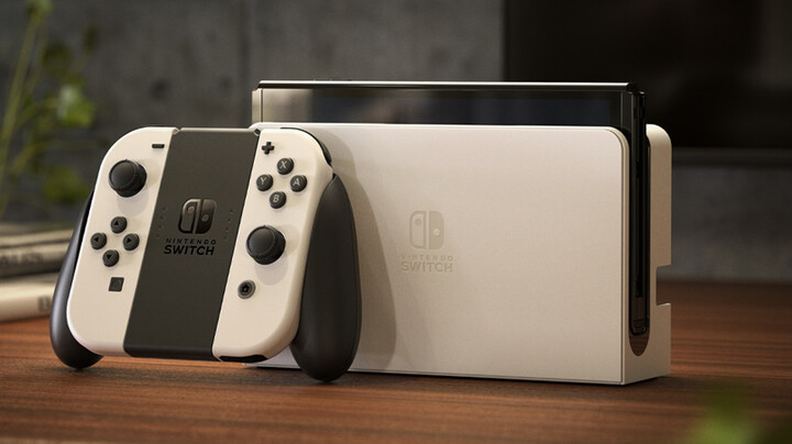 Nintendo Switch – OLED Model, bílá_1084330362