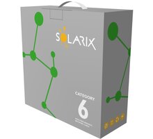 Solarix instalační kabel CAT6 UTP PVC Eca 100m/box SXKD-6-UTP-PVC