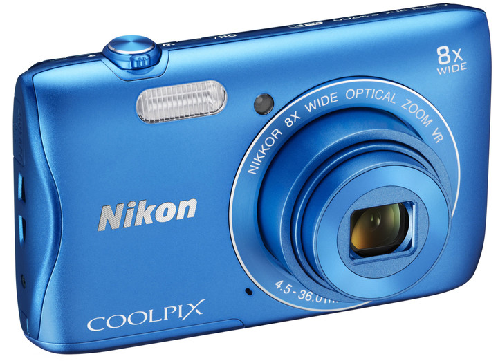Nikon Coolpix S3700, modrá + 8GB SD + pouzdro_158441354