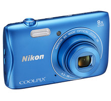 Nikon Coolpix S3700, modrá_1794994722