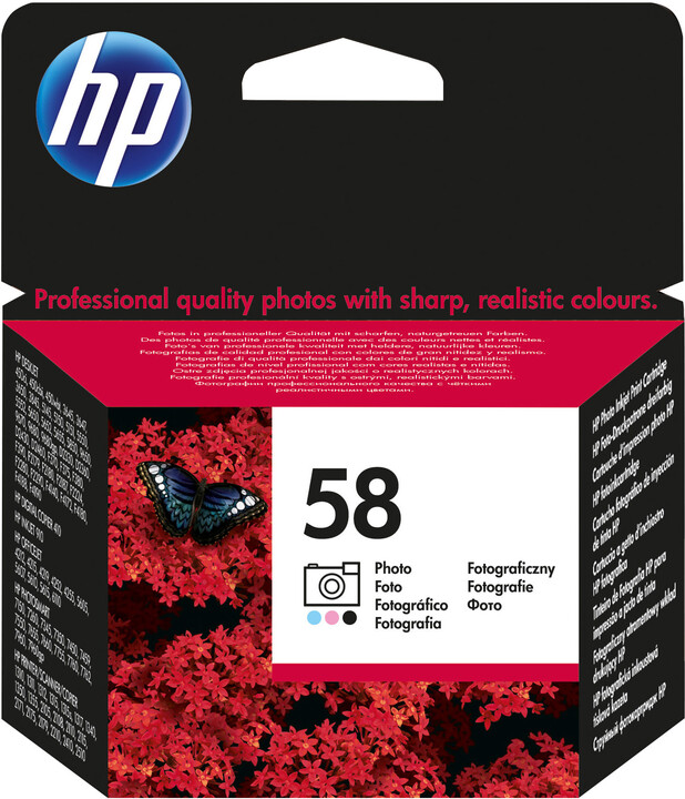 HP C6658AE, no.58, barevná_576963796