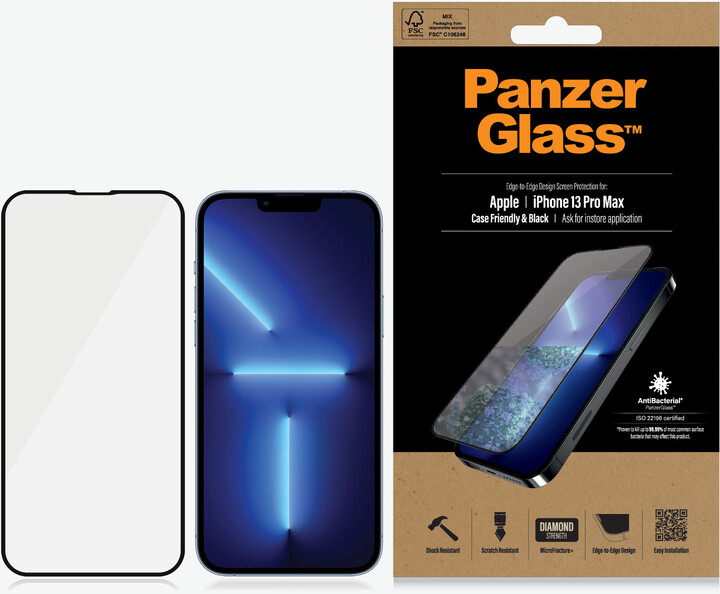 PanzerGlass ochranné sklo Edge-to-Edge pro Apple iPhone 13 Pro Max_503512529