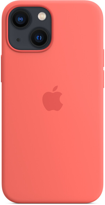 Apple silikonový kryt s MagSafe pro iPhone 13 mini, pomelově růžová_1930462313