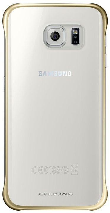 Samsung EF-QG925B pouzdro pro Galaxy S6 Edge (G925), zlatá_718951173