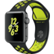 Apple Watch Nike + 38mm Space Grey Aluminium Case with Black/Volt Nike Sport Band