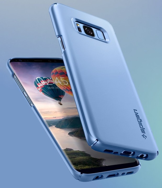 Spigen Thin Fit pro Samsung Galaxy S8, blue coral_1986413297
