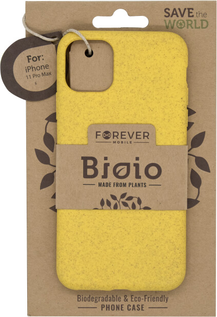 Zadní kryt Forever Bioio pro iPhone 11 Pro Max žlutý v hodnotě 299 Kč_1777051802